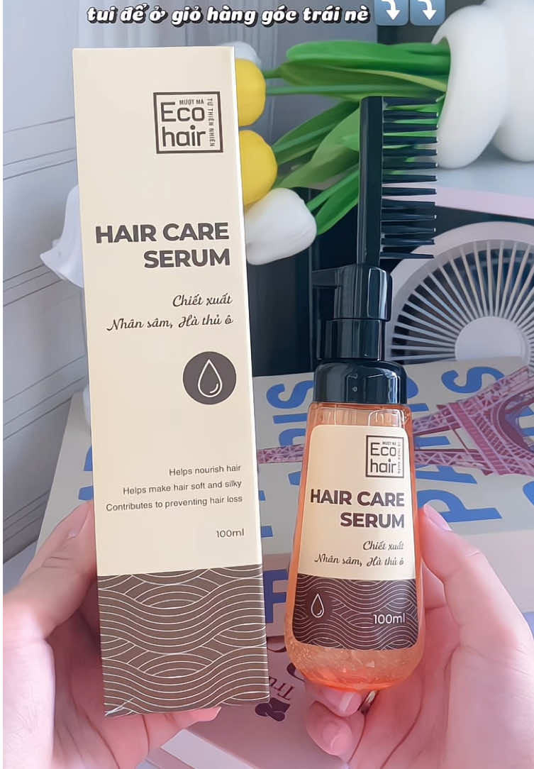Serum Dưỡng Tóc Này Dùng Là Ưng Liền Á 😙 #duongtoc #xuhuonglamdep2026 #ecohair #serumduongtoc #chamsoctoc 