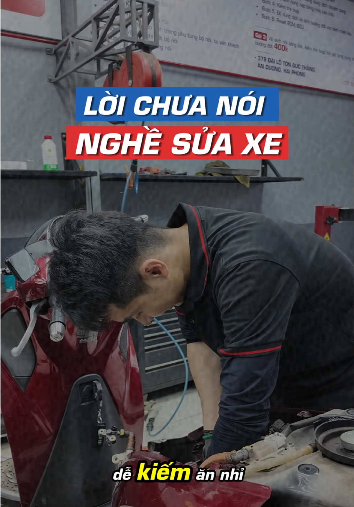Tâm sự với cả nhà chút xíu #xecungmotor #baoduongxemay #suaxemay #nghesuaxe 