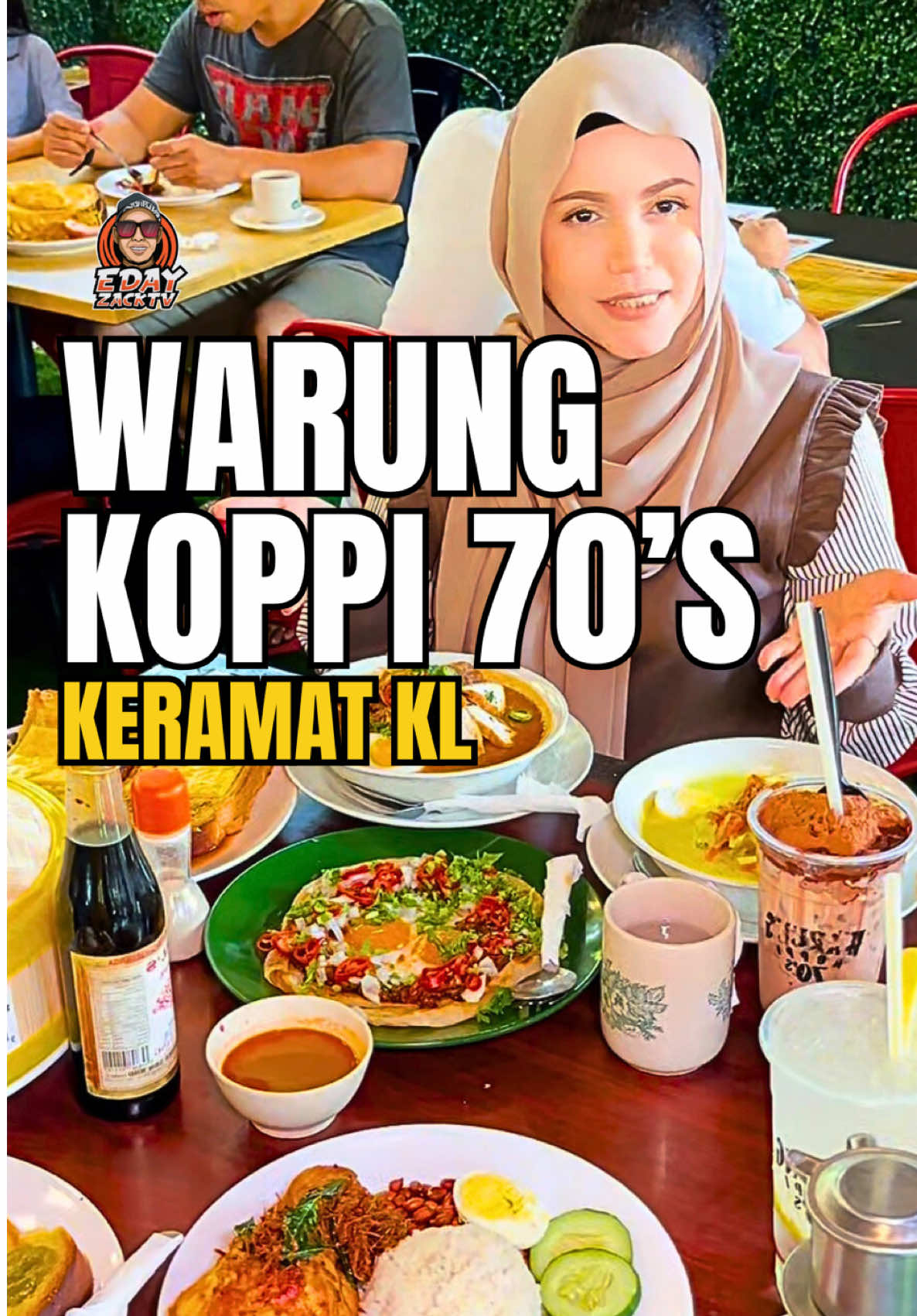 Port breakfast vibe 70’s ala kampung dan klasik @warungkoppi70s. Makanan pun sedap dan harga pun murah. WARUNG KOPPI 70’S 📍 Keramat, Kuala Lumpur #warungkoppi70 #breakfast #warung #klasik #rotisarangburung