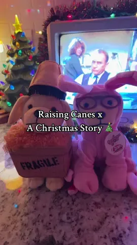 How freakin cute are the @Raising Cane's dogs in collaboration with A Christmas Story!? My husband surprised me with the 2 i wanted. The leg lamp was a must lol. Go get yours at Canes while they’re available! 🎄 #raisingcanes #achristmasstory #raisingcanesxachristmasstory #viral 