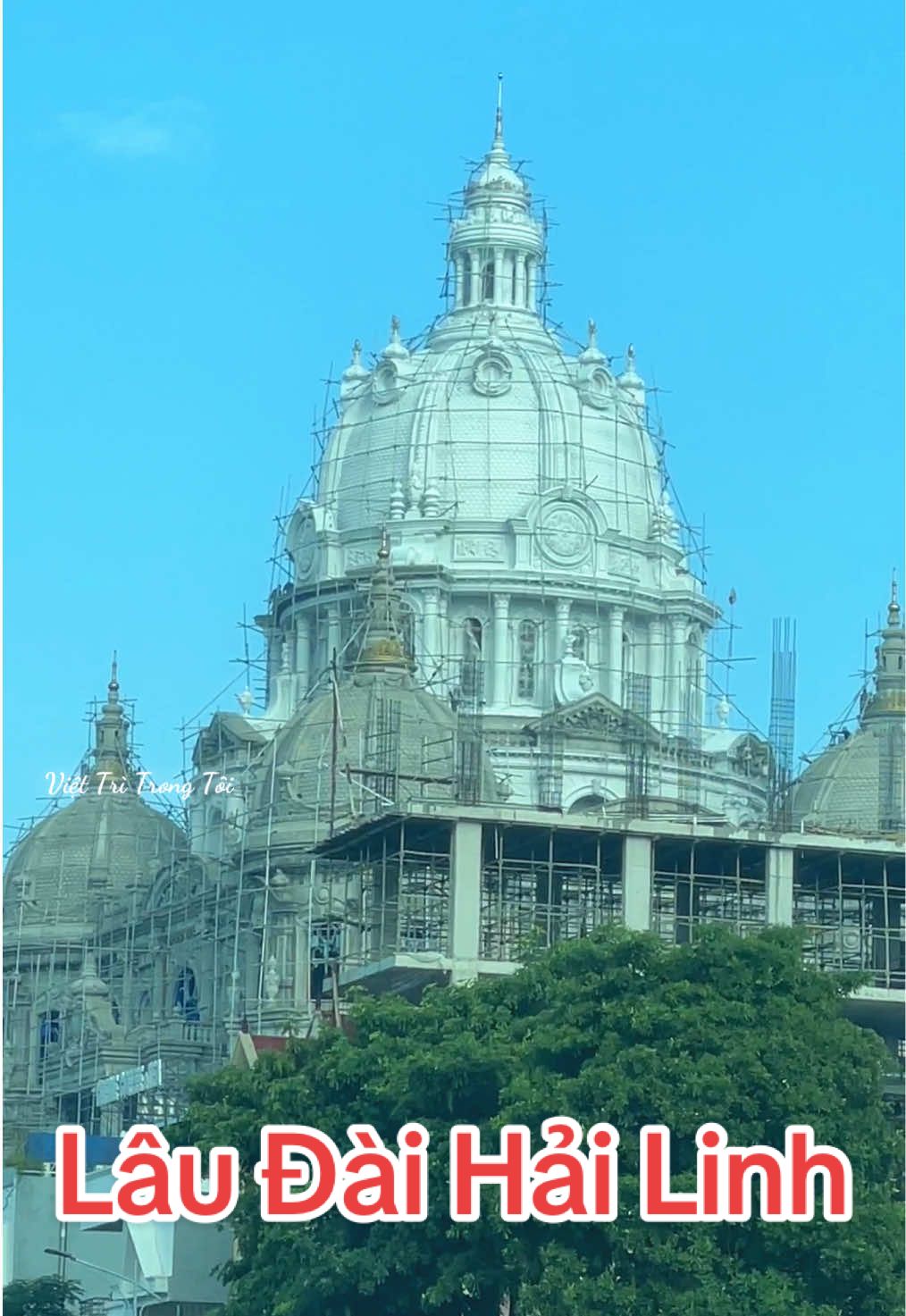 Lâu Đài Hải Linh đang khoác áo mới chuẩn bị đón tết #viettritrongtoi #xaykenhtiktok #xuhuong #laudaihailinh 