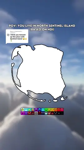 Replying to @Dipshit289  Pov You Live In North Sentinel Island  #map #geography #fyp #usa #travel 