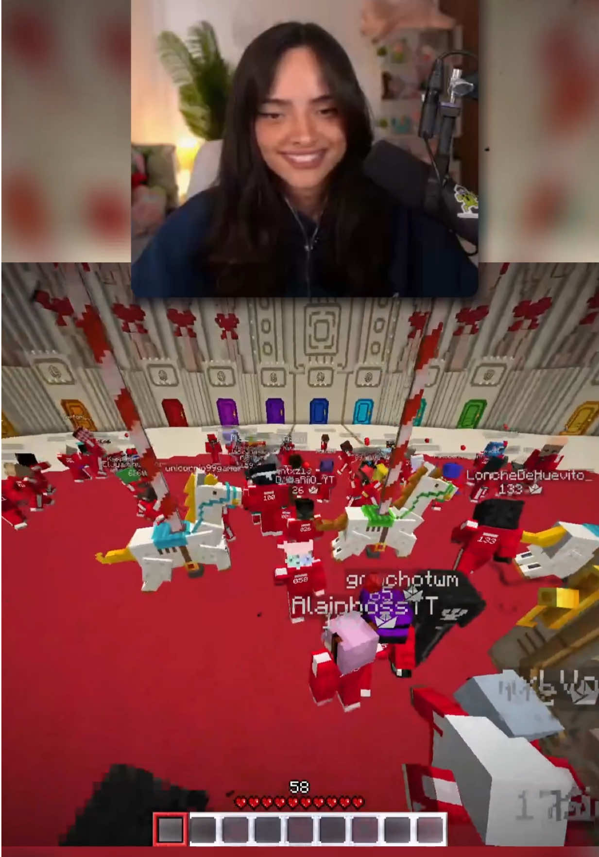 Así sobrevivimos al día 3 de los Squid Craft Games 4, nunca te olvidaré Nuvia 😭 #parati #Minecraft #mc 