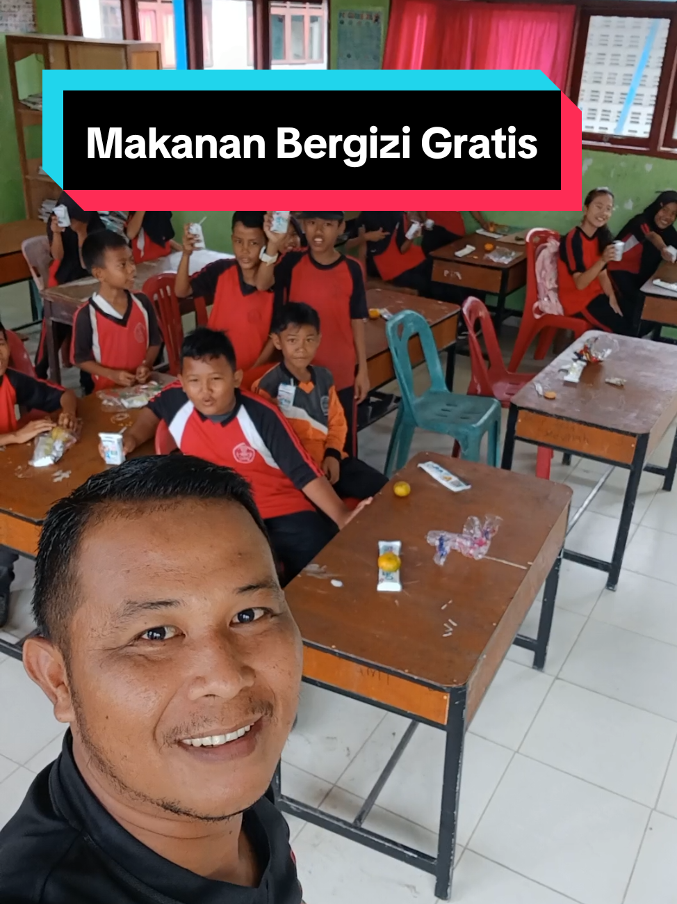 MBG hari sabtu #mbg #makananbergizigratis #prabowo #viral #fypシ゚ 