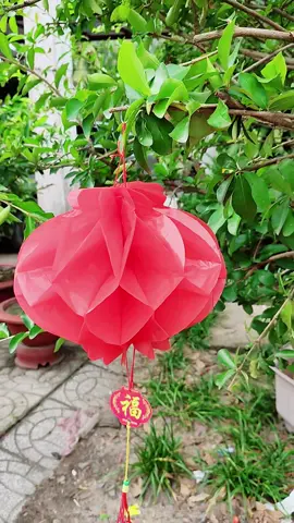 10 cái lồng đèn đỏ mini trang trí Tết 15 cành #longden @mù công nghệ bán hàng 