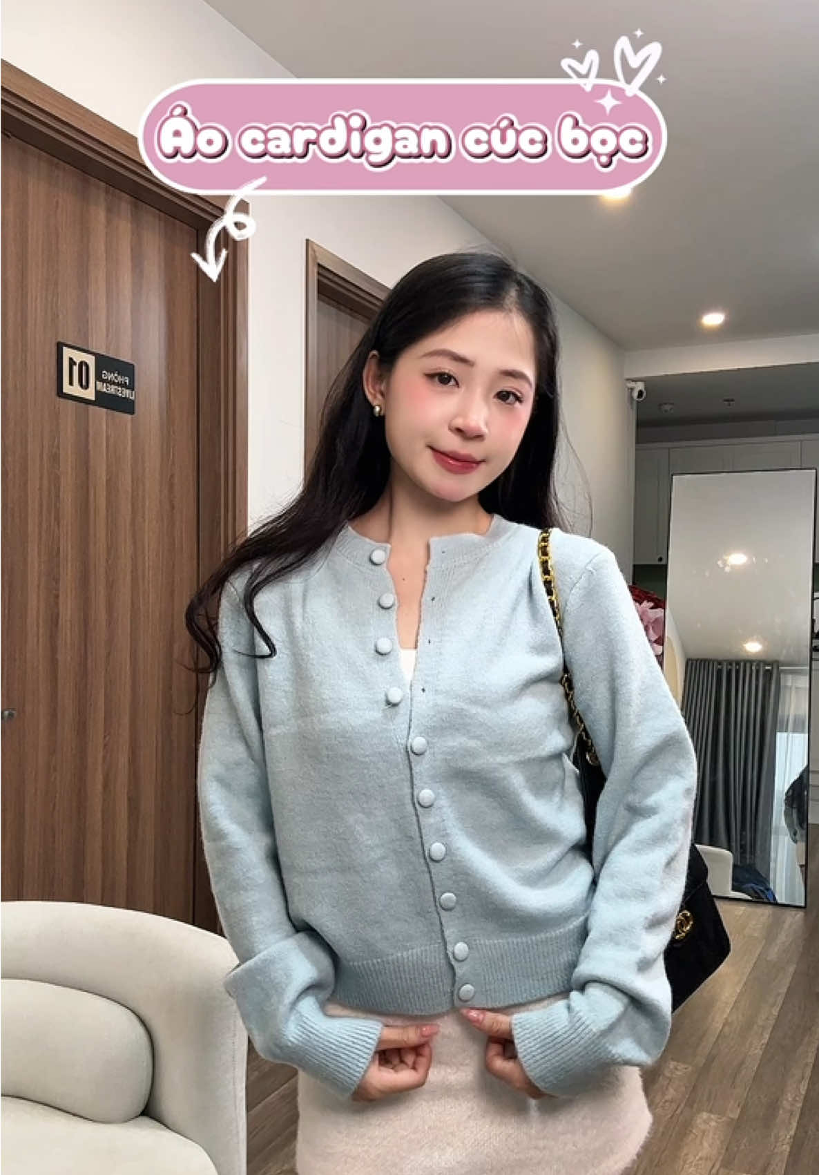 Áo cardigan cuc bọc nhìu màu xinh iuuu💕#huynhchang #huynhchangreview #huynhchang00 