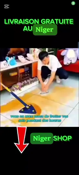 Nettoyez les coins impossibles en 2 secondes ! La tête triangulaire attrape toute la saleté et laisse votre sol brillant sans effort. 📞 +227 90475951