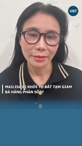 Mailisa bị khởi tố bắt tạm giam, bà Hằng phán sốc?#mailisa#sepmailisa#phuonghang#tinnong#hottrend#tinnhanh#hotkols#vgttv