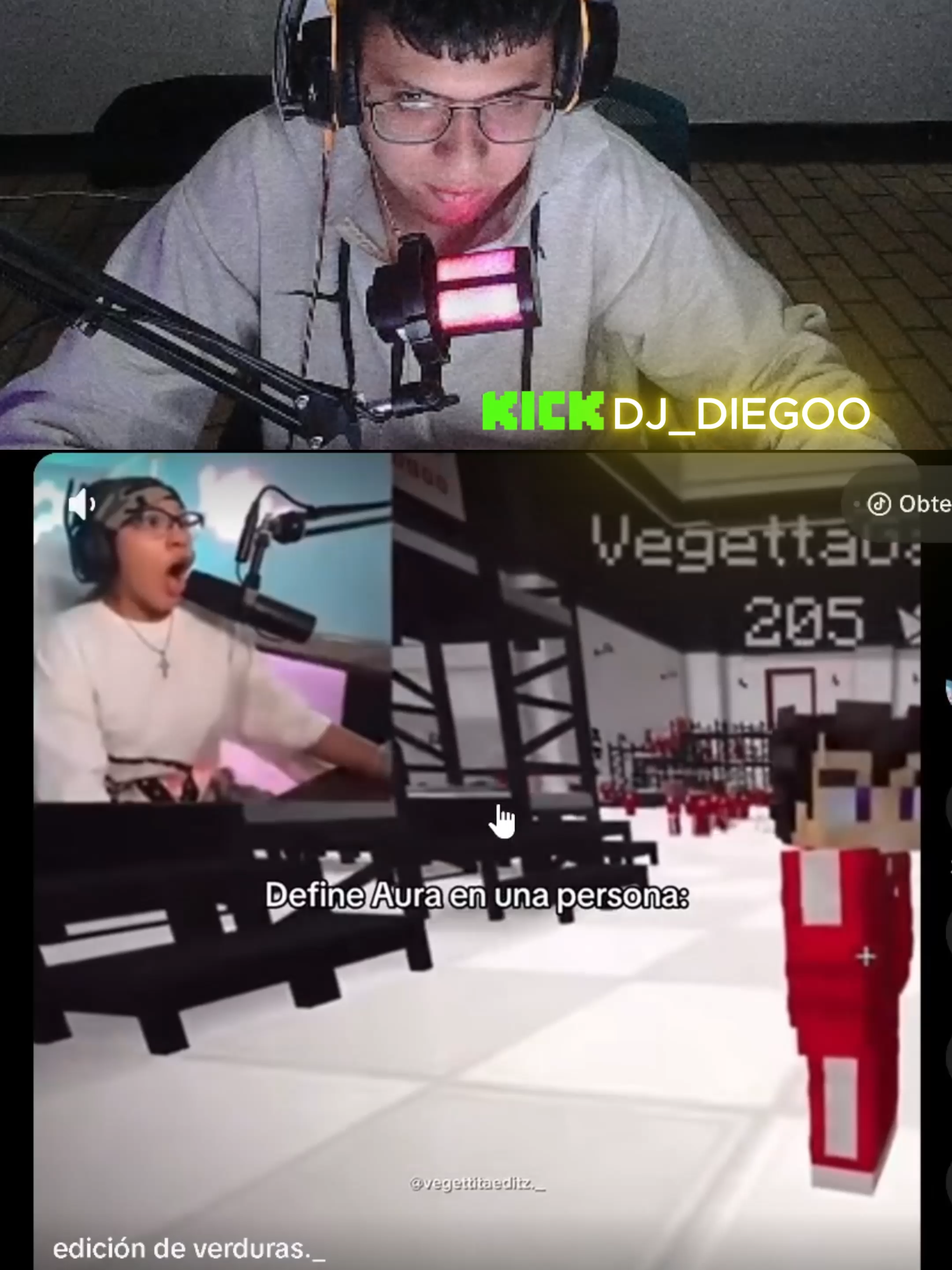 AURA Vegetta777 #KICK #paraty #streamer #viral