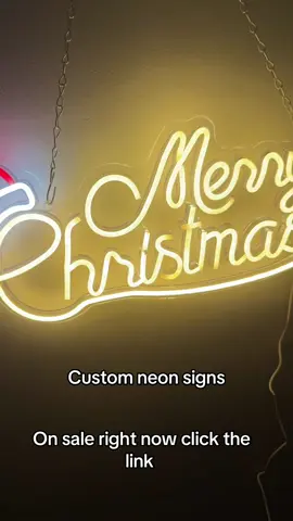 These neon signs are the best #neonsigns #christmas #blackfriday 