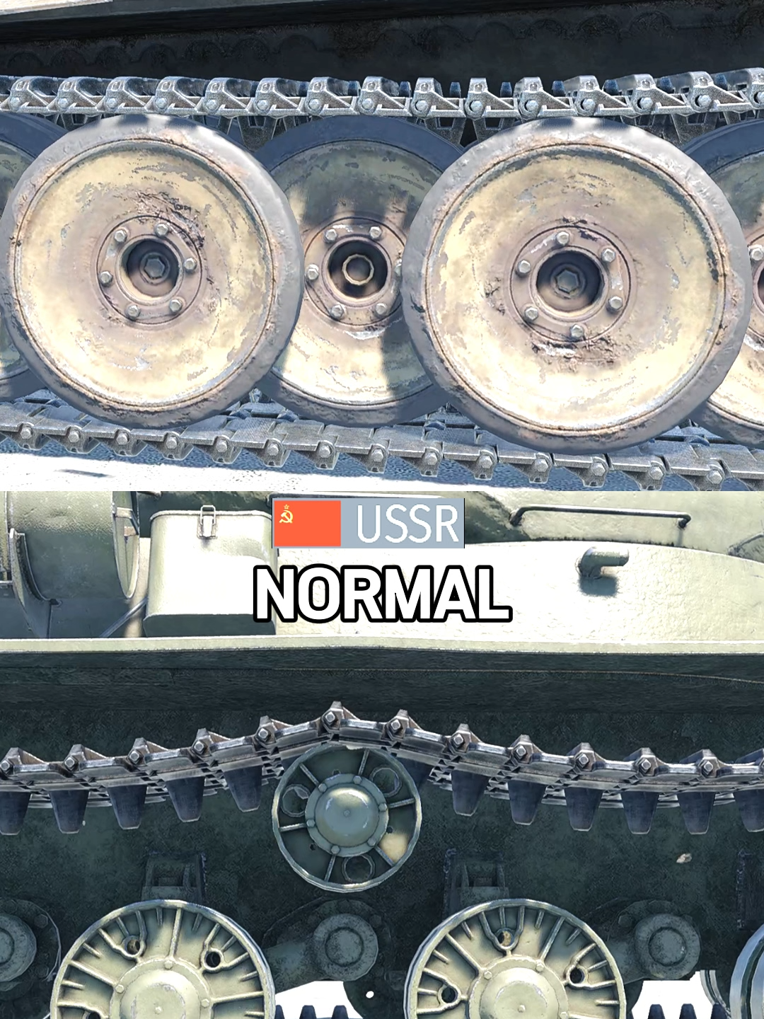 Tiger vs IS-2 - Road Wheels Suspension - War Thunder