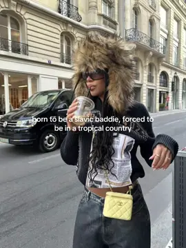 oh to be a slavic doll #furhat #slavicgirl #furhatoutfit 