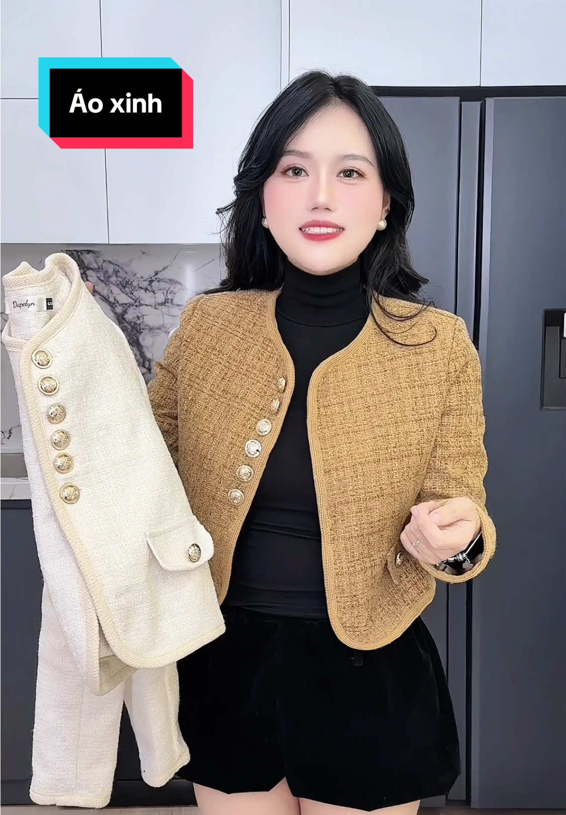 Áo xinh đây ạ #aokhoacda #aodanu #doxinhmoingay #myoutfit #phoidoxinh 