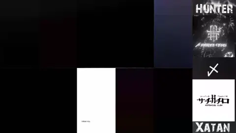 JJ COLAB HUNTER X XATAN #huntercruel #xatanclan  @xatanicaloffc 