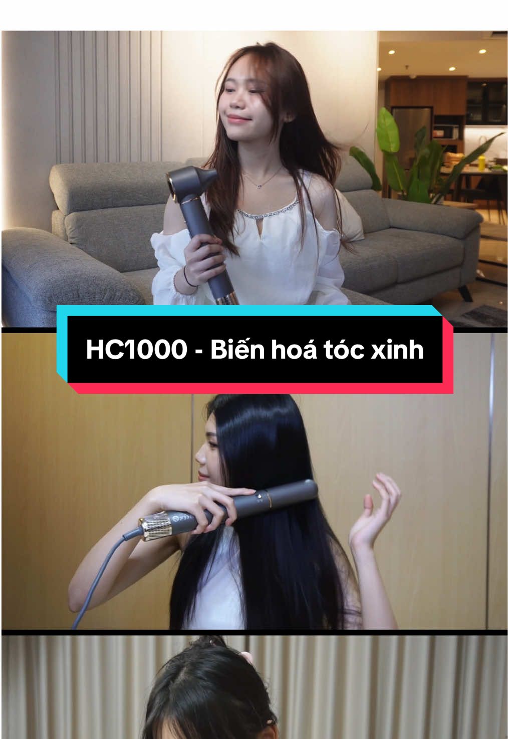 Biến hoá tóc xinh - tạo kiểu linh hoạt với HC1000 #jetzt #jetztbeautycare #chamsoctoc #lamdepmoingay 