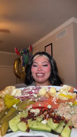 Savory plate mukbang 