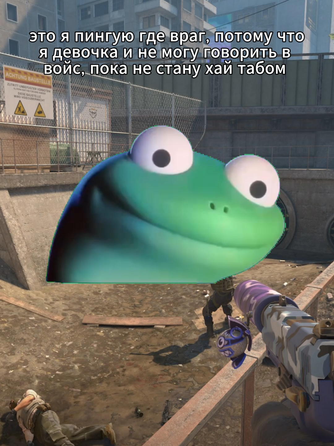 Девочки я с вами.. #cs2memes #девушкавкс #кс2