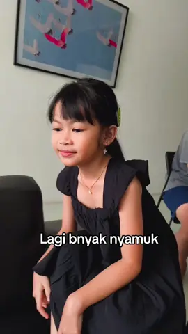 Lagi musim nyamuk, ya gak sih?😁