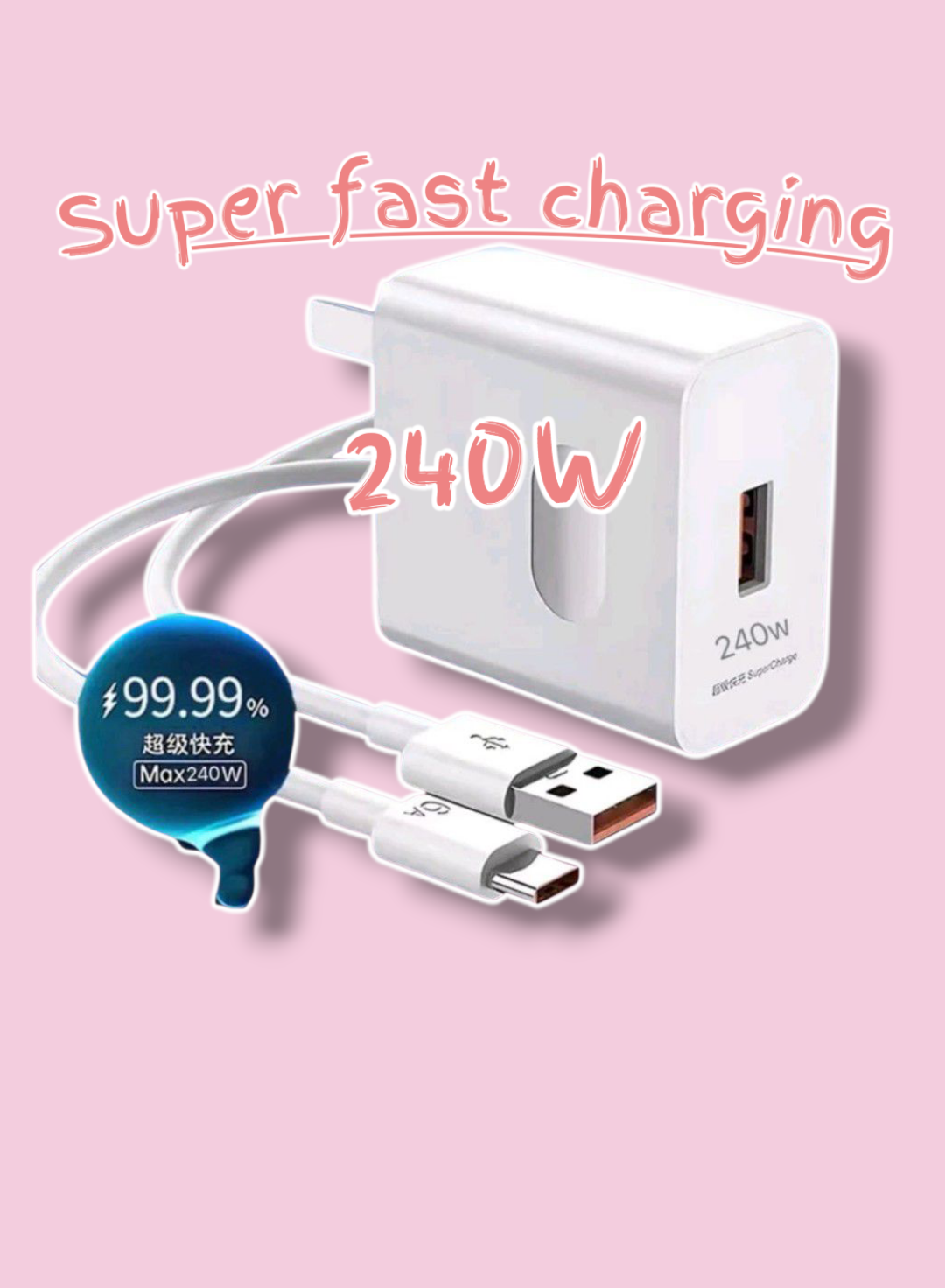 Pagod ka na ba mag-hintay na ma-full charge ang phone mo? 😴 Upgrade your charging game with this 240W Super Fast Charger! Perfect for Infinix, Android, and other Type-C devices. Super bilis mag-charge, hindi ka na mabe-bitin sa games at scrolling. Sulit na sulit!! Checkout na habang naka-sale! 🛒💨 #FastCharger #240W #TypeC #supercharger #GadgetMustHaves 