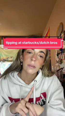 if a few bucks is gonna set you back that much why are you not making it yourself? just my opinion #tipping #starbucks #dutchbros #fyp #f 
