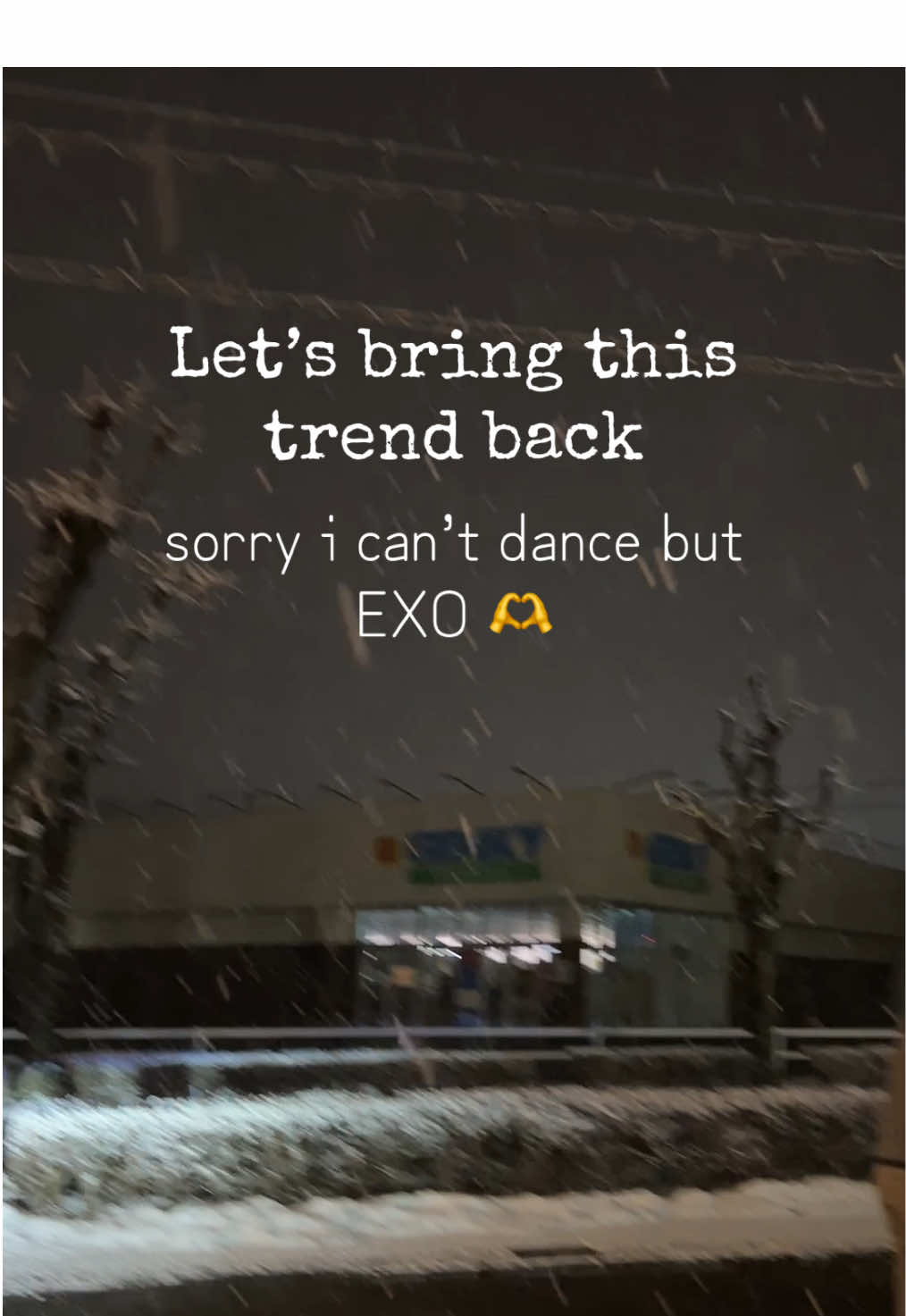 EXO : THE fIRST SNOW #exo #exol #thefirstsnow #100k #exo엑소 