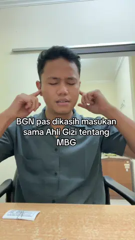 Padahal Ahli Gizi mengkritik supaya MBG bisa lebih baik lagi. Tapi… dah lah, lumayan lah naikin BOR Rumah Sakit 