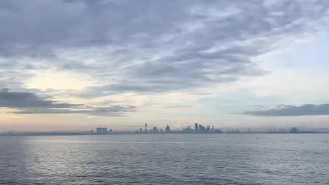 Adams Peak  Morning View At Colombo Anchorage #srilanka #nature #sunrise #blessings #foryou 