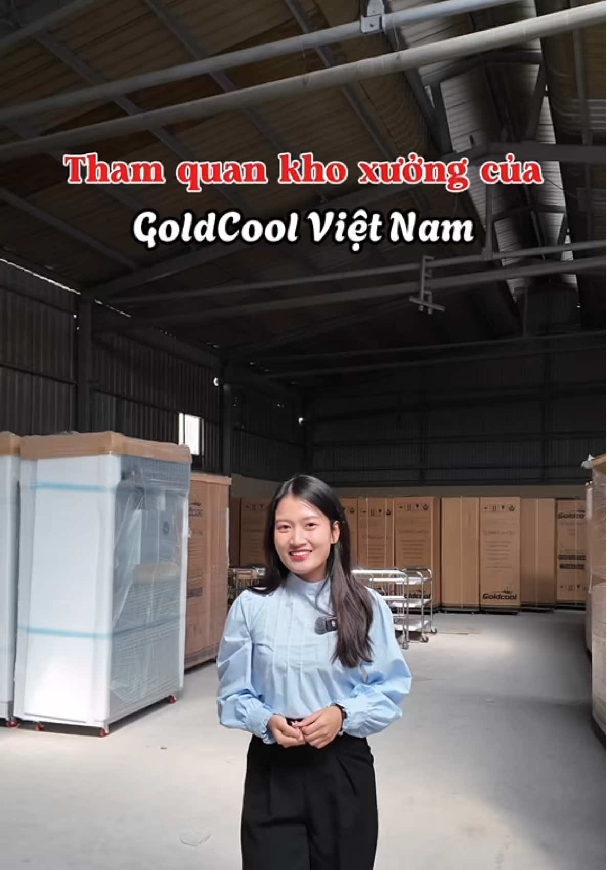 Tham quan kho xưởng của #goldcoolvietnam #tudongtumat #tudonggoldcold #tumatgoldcool #fy 