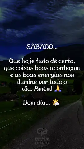 #bomdia #bomdiacomdeus #sabado 