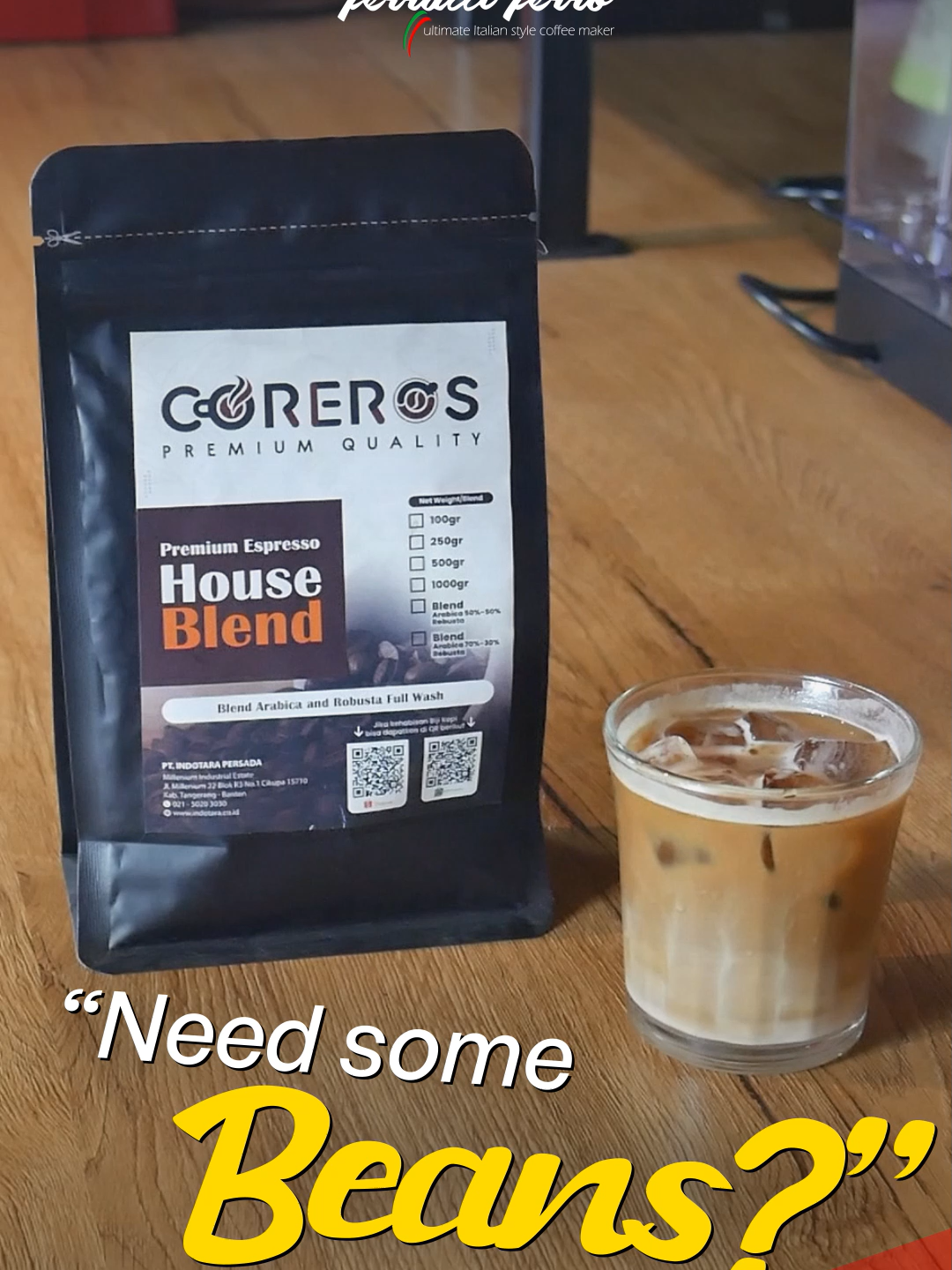 NEED SOME BEANS Ngopi enak selalu berawal dari biji kopi berkualitas.  Video ini mengangkat momen sederhana  namun penuh makna. Coreros biji kopi sempurna di setiap seduhan kopi. #bijikopipilihan #corerosbijikopi #espresso