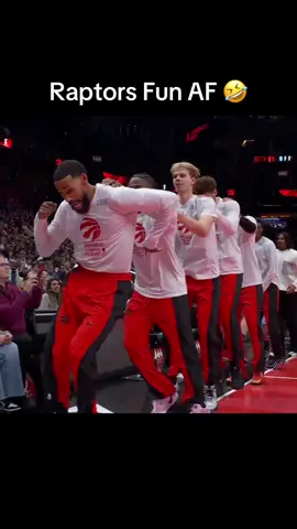 Best Vibes in NBA 🕺 #dance #NBA #basketball #torontoraptors (via NBA)