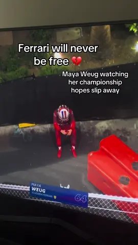What an intense race.. so much heartbreak for so many drivers #ferrari #f1academy #mayaweug #scuderiaferrari #lasvegasgp 