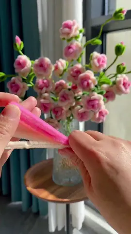 Hoa xinh#huongdanlamhoa #ngochandecor #hoakemnhungdecor #hoakemnhung #hoakemnhunghandmade 