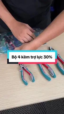 Bộ 4 kềm trợ lực Total #thaodilam #suachuadiennuoc #suachuaxemay #kemdanang #DIY 