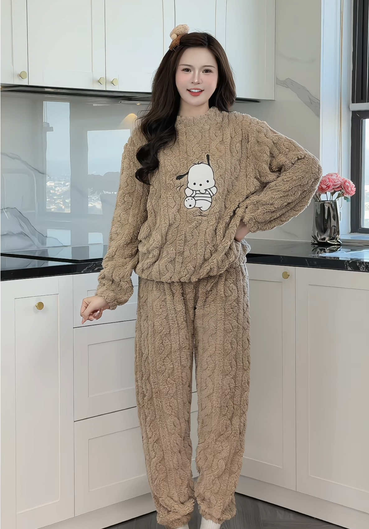 Bộ ngủ lông freesz xinh iu #champhanreview #bongulong 