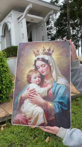 Tranh treo tường mẹ Maria #tranhtreotuong #tranhconggiao #maria 