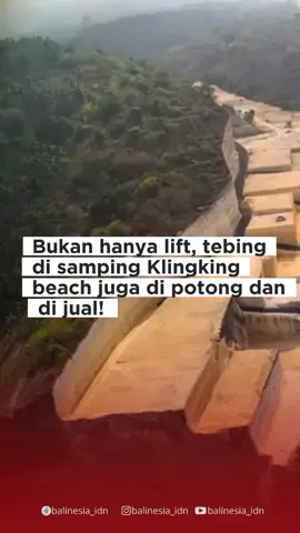Viral—bukan hanya persoalan lift di Nusa Penida, kini muncul kabar bahwa di atas tebing Kelingking juga akan dibangun sebuah resort kelas dunia. Di beranda thread salah satu akun, terlihat kondisi tebing di samping Kelingking Beach yang sudah mulai dikeruk dan dipromosikan kepada calon investor. Sekilas tampak seperti gambar AI, tapi setelah mimin cek lewat Google Earth, ternyata benar: sudah ada pengerukan dan penataan lahan. Lokasinya persis di samping tebing Kelingking, sehingga kalau resort ini jadi, view-nya akan langsung menghadap ikon Kelingking yang terkenal itu. Soal izin, entah sudah lengkap atau belum. Namun setahu mimin, membangun di kawasan tebing dan zona rawan bencana berpotensi melanggar Undang-Undang Penataan Ruang, RTRW, serta ketentuan kawasan lindung geologi dan sempadan pantai yang seharusnya tidak boleh dibangun struktur berat. Walaupun sering dibungkus dengan alasan “investasi” atau “pemberdayaan masyarakat lokal”, tapi dampak jangka panjangnya sangat berbahaya: kerusakan ekosistem, ancaman longsor, hingga hilangnya identitas alam yang selama ini jadi daya tarik utamanya. Seorang motivator pernah bilang: “Kalau kamu suka pantai, jangan bangun rumah di pantai. Kalau kamu suka gunung, jangan bangun rumah di gunung. Sesuatu yang kamu cintai akan lebih terasa kalau dinikmati secukupnya.” Artinya, kalau sesuatu terlalu dieksploitasi, justru hilang nilai dan pesonanya. Begitu juga Kelingking. Mungkin resort di tepi tebing terlihat bagus untuk sementara, tapi dalam jangka panjang tempat ini bisa kehilangan daya tarik alaminya. Karena itu, kawasan resort, wisata, dan konservasi harus berada dalam zona peruntukan yang sesuai, bukan dicampur aduk seperti sekarang. Bila izin terus dibuka selebar-lebarnya, bukan tidak mungkin suatu hari puncak tebing Kelingking ikut dipotong dan dijadikan hotel. #SaveKelingking #SaveNusaPenida #BaliDaruratRuang #TolakPerusakanAlam #BaliHariIni