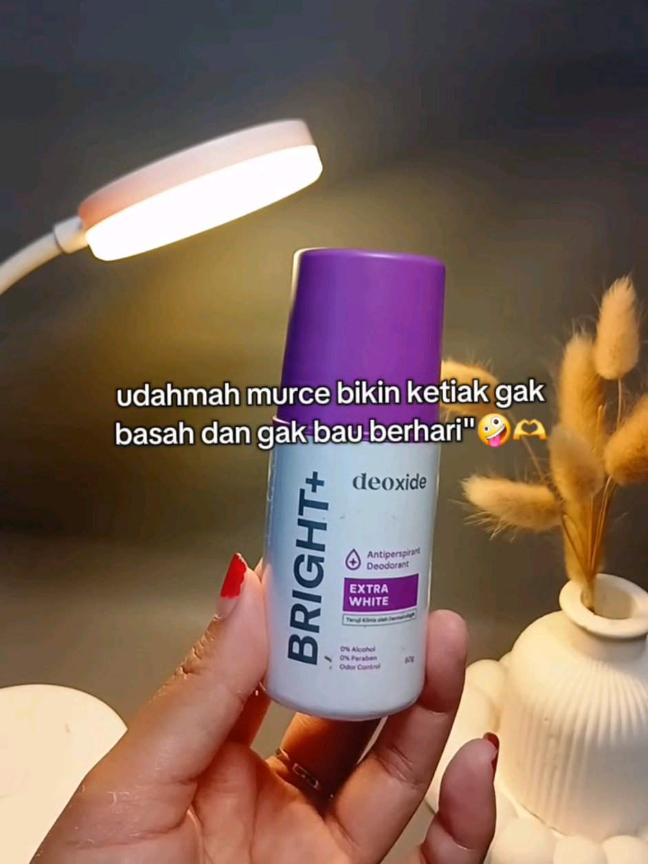NON ALKOHOL,UDH ADA NIACINAMIDE NYA BUAT MENCERAHKAN🤩 gongg banget sii@deoxide.official  #jj #antiperspirant #deodorant #fypage #masukberanda 