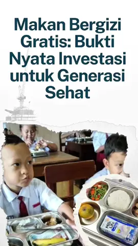 Program Makan Bergizi Gratis tidak hanya memastikan pemenuhan gizi peserta didik, tetapi juga berkontribusi langsung pada efisiensi pengeluaran harian. Program ini memperkuat upaya efisiensi pengeluaran jajan sekaligus meningkatkan kualitas kesehatan siswa. #MBG #MakanBergiziBangunNegeri #GiziUntukGenerasi #NutrisidanEkonomi 