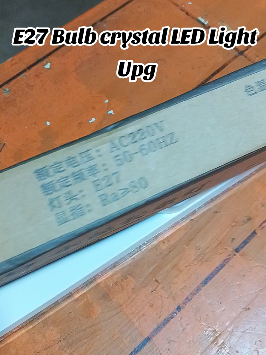 E27 Bulb crystal LED Light Upg #HighQuality  #highlight 