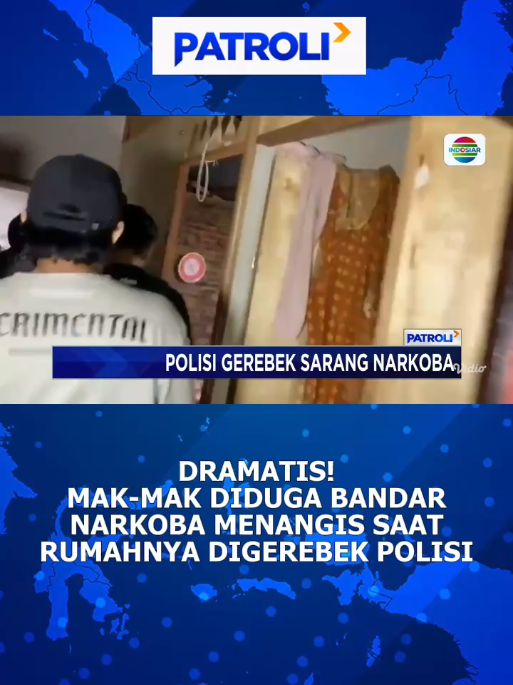 Halah bu..pake acara nangis segala deh, makanya jangan macem-macem 🙄 #patroli #patroliindosiar #newsindosiar #fypdong #fypage #fypシ #viral #trending #beritatiktok #fyp #berita #beritahariini #beritaviral #berantasnarkoba