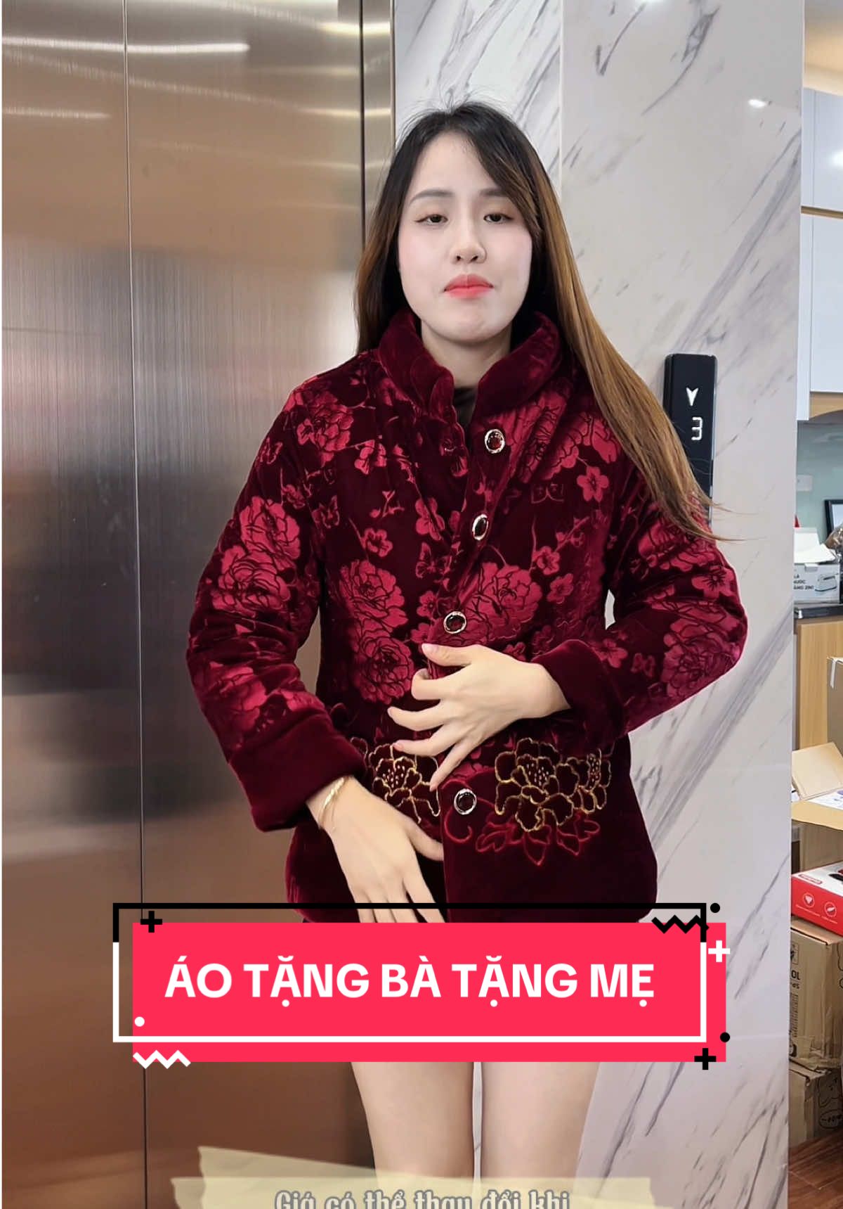 Gửi áo quà tặng bà tặng mẹ là chân ái  #hienthuday #sonnetgroup #aoba #aonhung #tangme 