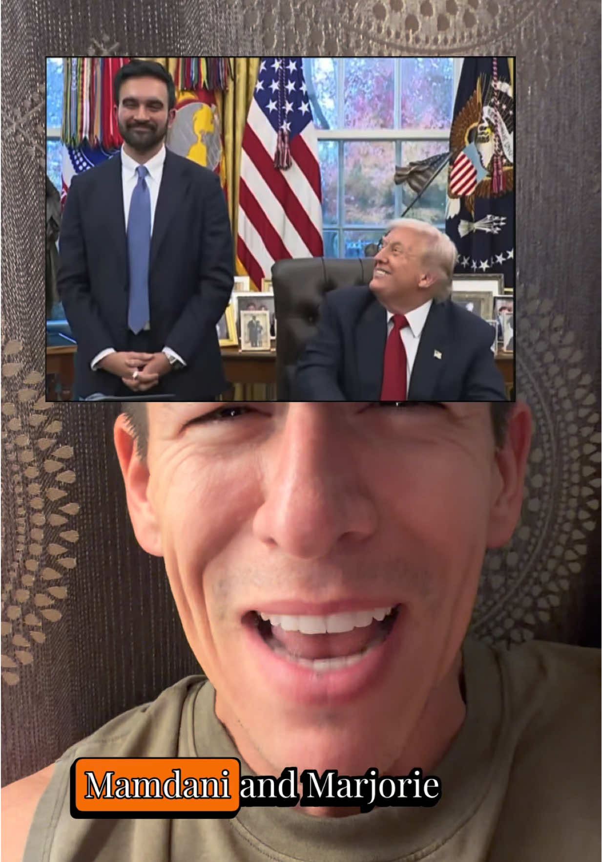 Trump LOVES Mamdani AND Marjorie Taylor Greene is Resigning?! Any initial reactions to the news today? Anyway I’m tired love yo faces. Talk more tomorrow maybe 😅