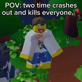 #forsaken #roblox #meme #fyp  #jarsai | two time crashes out🥀 | app: Jars ai