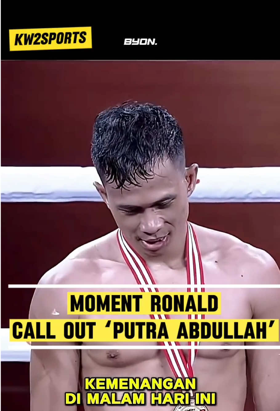 MOMENT RONALD SIAHAAN LANGSUNG CALL OUT PUTRA ABDULLAH DAN PERTARUNGAN TERWUJUD PADA HARI INI‼️ #byoncombat #byoncombatshowbiz #celloszxz #putraabdullah🇲🇾 #ronalsiahaan🇮🇩 