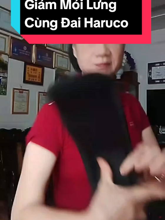 Trả lời @cng.nguyn0489Giảm mỏi lưng mỗi ngày cùng đai Haruco #thanhthuytq #chamsocsuckhoe #songkhoemoingay #dailung #haruco 