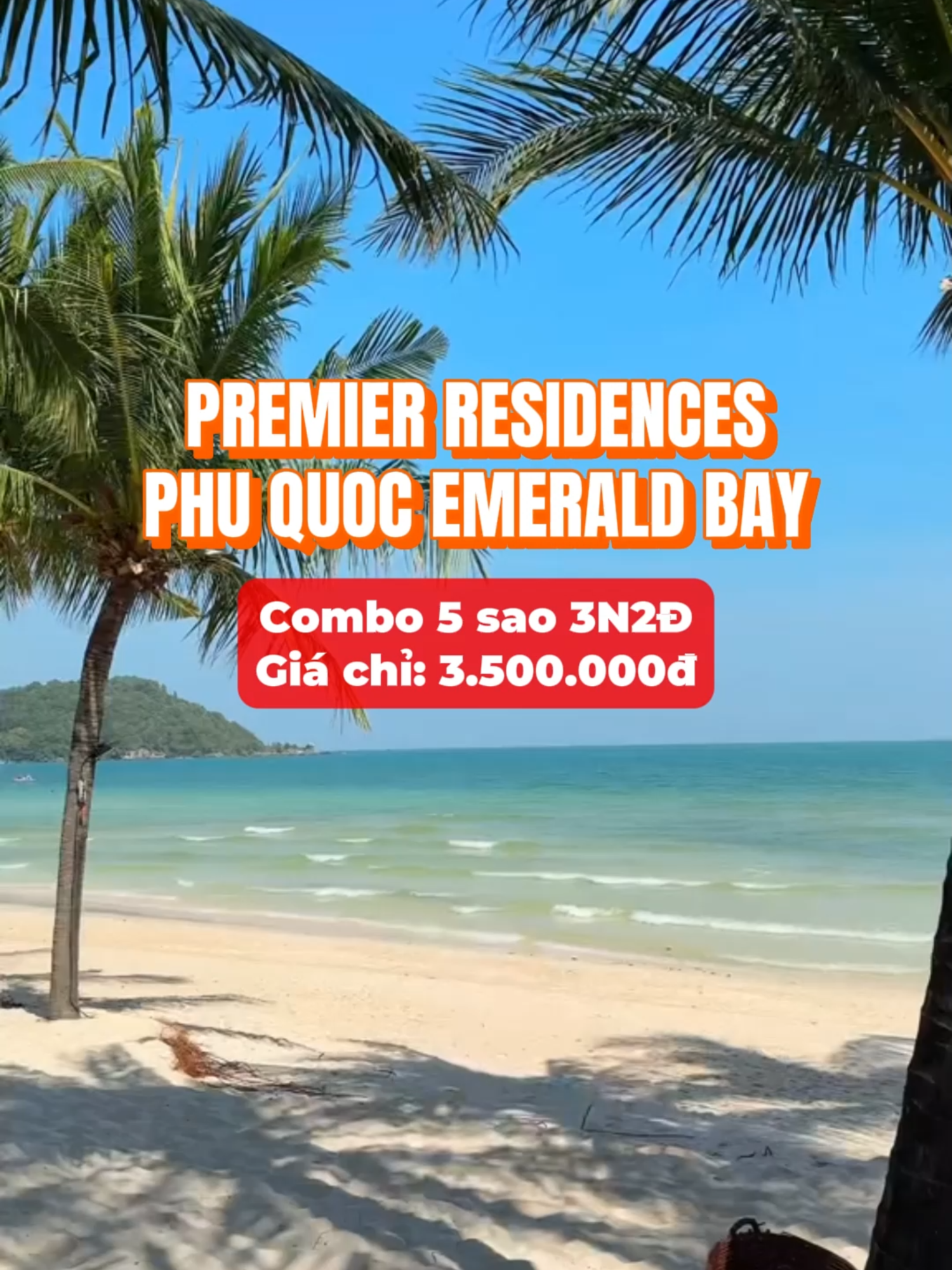 Nghỉ dưỡng tại Phú Quốc, có nắng, có gió, có biển xanh và những dịch vụ chuẩn 5 sao với Combo 3N2Đ Premier Residences Phu Quoc Emerald Bay 5 sao CHỈ 3xxx #phuquoc #vivuphuquoc #dulichphuquoc #combophuquoc