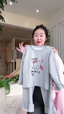 Set bộ len lông thỏ thu đông dài tay cho bé#phamngocha #thoitrangtreem #xuhuong #trending 