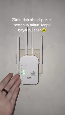 berfungsi kan aman terkendali  #fyp #wifirepeater #promomakanharian 