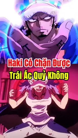 Haki có chặn được Trái Ác Quỷ không #anime #onepiece #luffy 